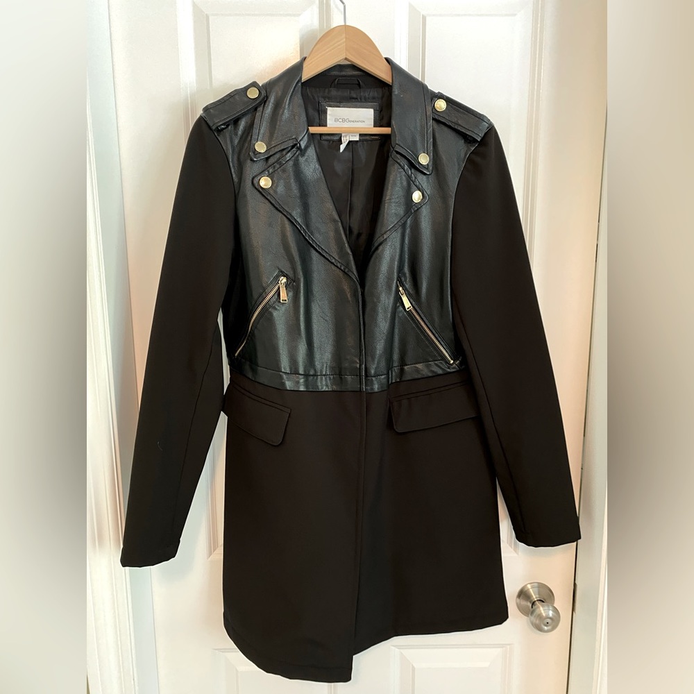 BCBGeneration Moto Raincoat